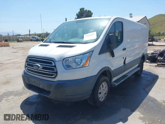 2015 Ford Transit Cargo with VIN 1FTNR1ZM5FKA66483, listed as a IAAI auction lot 39363805 with 43,538 mi miles and . Bid and sale history available at DreamBid. Image 2.