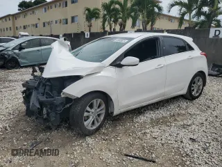 2013 Hyundai Elantra GT with VIN KMHD35LE7DU026988, listed as a Copart auction lot 72933624 with 0 mi miles and Salvage Title. Bid and sale history available at carsss.com. Image 1.