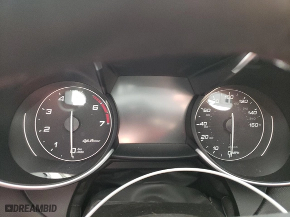2019 Alfa Romeo Giulia with VIN ZARFANAN6K7598867, listed as a Copart auction lot 41771095 with 0 mi miles and Salvage Title. Bid and sale history available at carsss.com. Image 9.