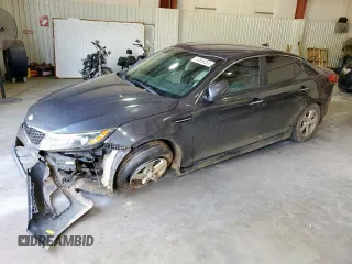 2015 Kia Optima LX z VIN 5XXGM4A79FG463218, wystawiony jako Copart lot #59856055 z przebiegiem 159 874 mil mil oraz Szkoda całkowita • Salvage title. Historia ofert i sprzedaży dostępna na DreamBid. Obrazek 1.