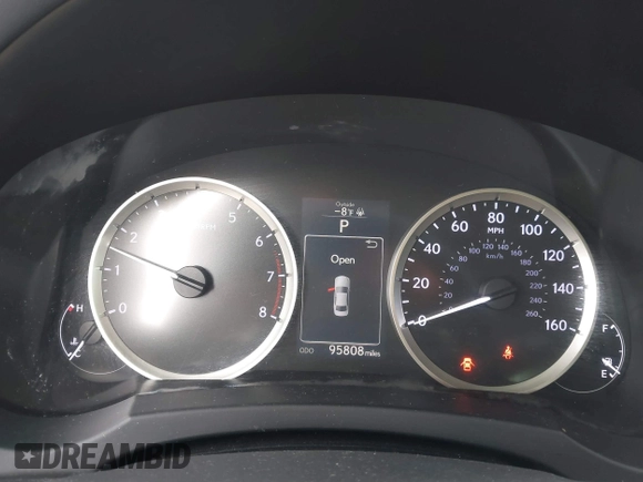 2015 Lexus IS 250 with VIN JTHCF1D29F5020917, listed as a IAAI auction lot 41464618 with 95,808 mi miles and . Bid and sale history available at DreamBid. Image 7.