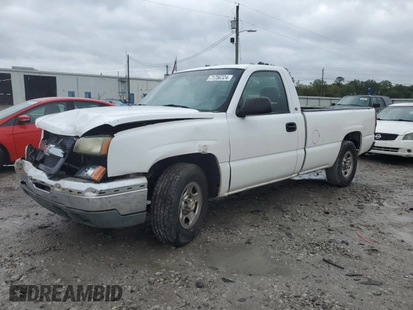 2003 Chevrolet Silverado 1500 with VIN 1GCEC14V83Z101862, listed as a Copart auction lot 71756724 with 243,452 mi miles and Salvage Title. Bid and sale history available at carsss.com. Image 1.