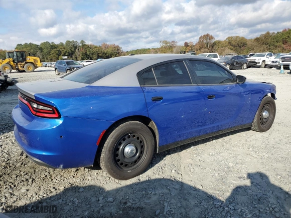 2020 Dodge Charger Police with VIN 2C3CDXKT6LH130337, listed as a Copart auction lot 83486714 with 108,938 mi miles and Salvage Title. Bid and sale history available at carsss.com. Image 3.
