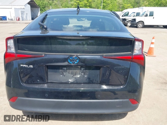 2022 Toyota Prius L Eco with VIN JTDKAMFU0N3175619, listed as a IAAI auction lot 42098135 with 72,984 mi miles and . Bid and sale history available at DreamBid. Image 16.