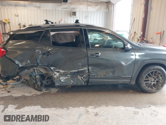 2020 GMC Terrain SLT z VIN 3GKALVEX9LL160887, wystawiony jako IAAI lot #42320027 z przebiegiem 63 044 mil mil oraz . Historia ofert i sprzedaży dostępna na DreamBid. Obrazek 6.