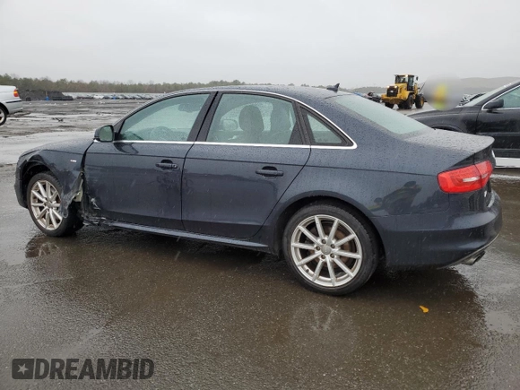 2014 Audi A4 Premium Plus with VIN WAUFFAFL1EN032429, listed as a Copart auction lot 88623815 with 109,098 mi miles and Non Repairable. Bid and sale history available at carsss.com. Image 2.