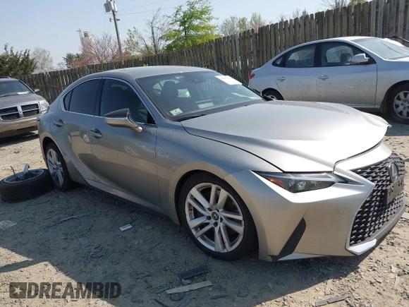 2022 Lexus IS 300 z VIN JTHAA1D21N5119879, wystawiony jako IAAI lot #42037999 z przebiegiem 41 416 mil mil oraz . Historia ofert i sprzedaży dostępna na DreamBid. Obrazek 1.