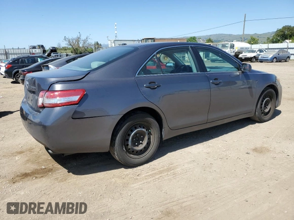 2011 Toyota Camry LE with VIN 4T4BF3EK9BR174813, listed as a Copart auction lot 54055075 with 267,709 mi miles and Salvage Title. Bid and sale history available at DreamBid. Image 3.