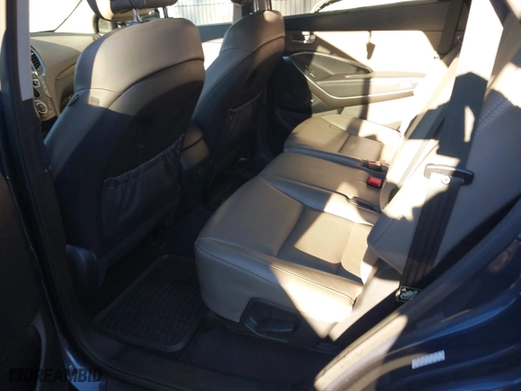 2017 Hyundai Santa Fe Limited Ultimate with VIN KM8SRDHF6HU180728, listed as a IAAI auction lot 41216266 with 113,226 mi miles. Bid and sale history available at carsss.com. Image 8.