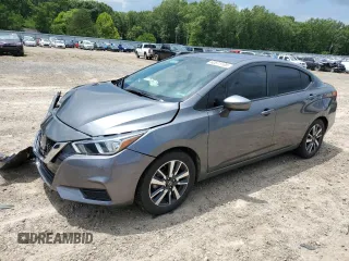 2021 Nissan Versa SV z VIN 3N1CN8EV3ML820084, wystawiony jako Copart lot #62671105 z przebiegiem 69 468 mil mil oraz Szkoda całkowita • Salvage title. Historia ofert i sprzedaży dostępna na DreamBid. Obrazek 1.