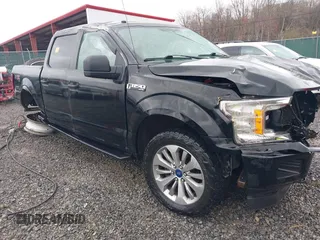 2018 Ford F-150 XL z VIN 1FTEW1EP1JFE64199, wystawiony jako IAAI lot #41997010 z przebiegiem 133 186 mil mil oraz . Historia ofert i sprzedaży dostępna na DreamBid. Obrazek 1.