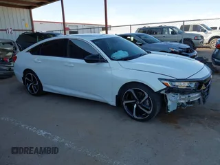 2019 Honda Accord Sedan Sport 1.5T with VIN 1HGCV1F33KA086621, listed as a IAAI auction lot 41612182 with 74,577 mi miles. Bid and sale history available at carsss.com. Image 13.