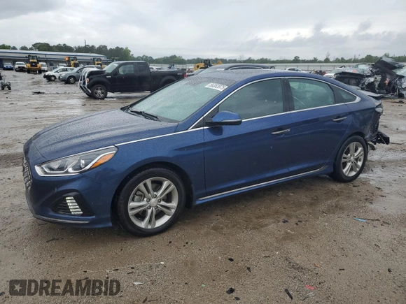 2019 Hyundai Sonata Sport z VIN 5NPE34AF3KH785711, wystawiony jako Copart lot #56383975 z przebiegiem 60 497 mil mil oraz Szkoda całkowita • Salvage title. Historia ofert i sprzedaży dostępna na DreamBid. Obrazek 1.