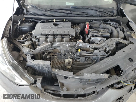 2019 Nissan Sentra SV with VIN 3N1AB7AP9KL607459, listed as a Copart auction lot 52867575 with 58,286 mi miles and Non Repairable. Bid and sale history available at carsss.com. Image 11.
