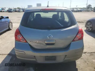2009 Nissan Versa 1.8 S with VIN 3N1BC13E49L362266, listed as a Copart auction lot 52370025 with 101,184 mi miles and Salvage Title. Bid and sale history available at carsss.com. Image 6.