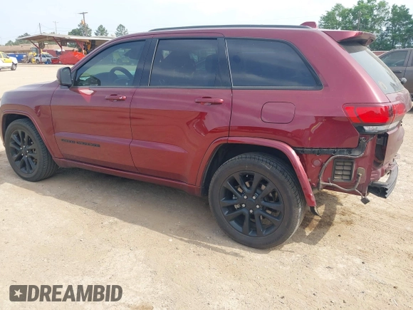 2021 Jeep Grand Cherokee Laredo X with VIN 1C4RJEAG0MC539722, listed as a IAAI auction lot 42059140 with 63,582 mi miles and . Bid and sale history available at DreamBid. Image 3.