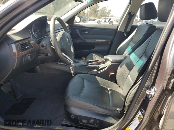 2007 BMW 3 Series 328i with VIN WBAVC53517FZ73443, listed as a Copart auction lot 50095755 with 197,708 mi miles and Salvage title. Bid and sale history available at DreamBid. Image 7.