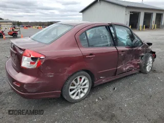 2008 Suzuki SX4 Touring Pkg 2 with VIN JS2YC417885101241, listed as a Copart auction lot 47620805 with 135,194 mi miles and Salvage Title. Bid and sale history available at carsss.com. Image 3.