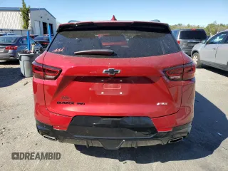 2023 Chevrolet Blazer RS with VIN 3GNKBKRS0PS234023, listed as a Copart auction lot 47880125 with 16,303 mi miles and Salvage title. Bid and sale history available at DreamBid. Image 6.