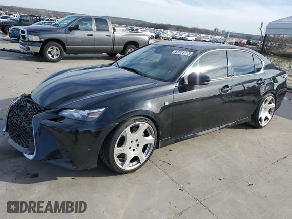 2016 Lexus GS 350 with VIN JTHBZ1BL5GA002437, listed as a Copart auction lot 88231955 with 133,996 mi miles and Salvage Title. Bid and sale history available at carsss.com. Image 1.
