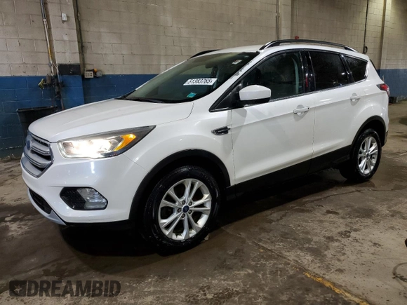 2017 Ford Escape SE with VIN 1FMCU9GD4HUA12697, listed as a Copart auction lot 51383765 with 145,122 mi miles and Clean Title. Bid and sale history available at carsss.com. Image 1.
