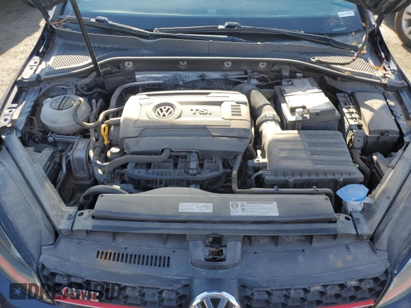 2017 Volkswagen Golf GTI Autobahn with VIN 3VW547AU6HM035846, listed as a Copart auction lot 66431024 with 53,711 mi miles and Salvage Title. Bid and sale history available at carsss.com. Image 11.