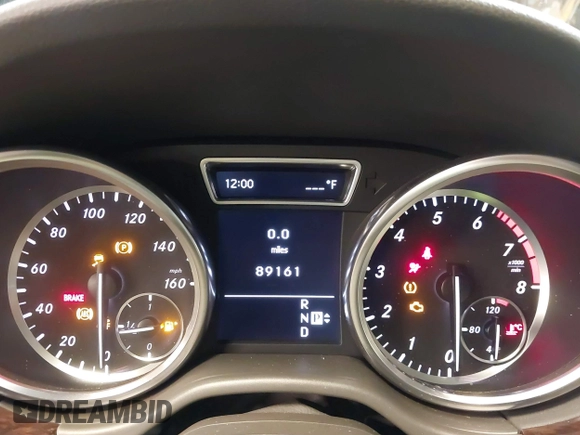 2012 Mercedes-Benz M ML 350 with VIN 4JGDA5HB7CA026607, listed as a IAAI auction lot 41687785 with 89,161 mi miles. Bid and sale history available at carsss.com. Image 7.