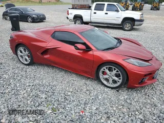 2021 Chevrolet Corvette 3LT with VIN 1G1YC3D44M5101746, listed as a Copart auction lot 70269454 with 25,797 mi miles and Salvage Title. Bid and sale history available at carsss.com. Image 4.