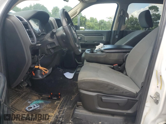 2020 Ram 2500 Big Horn with VIN 3C6UR5DJ3LG156158, listed as a Copart auction lot 63777614 with 129,864 mi miles and Salvage Title. Bid and sale history available at carsss.com. Image 7.