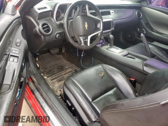 2015 Chevrolet Camaro SS with VIN 2G1FK1EJ8F9301408, listed as a Copart auction lot 60605325 with 135,200 mi miles and Salvage title. Bid and sale history available at DreamBid. Image 8.
