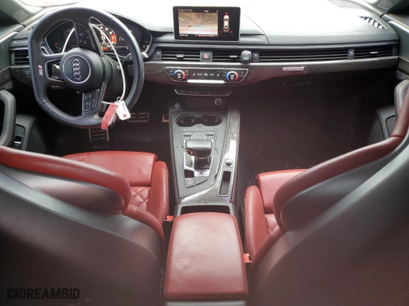 2018 Audi S5 Sportback Prestige with VIN WAUC4CF51JA018179, listed as a Copart auction lot 47851745 with 80,974 mi miles and Salvage Title. Bid and sale history available at carsss.com. Image 8.