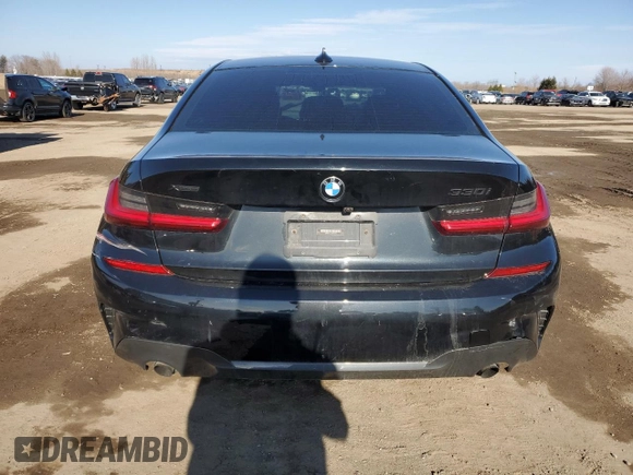 2020 BMW 3 Series 330i xDrive with VIN 3MW5R7J02L8B06976, listed as a Copart auction lot 46354815 with 78,329 mi miles and Salvage Title. Bid and sale history available at DreamBid. Image 6.