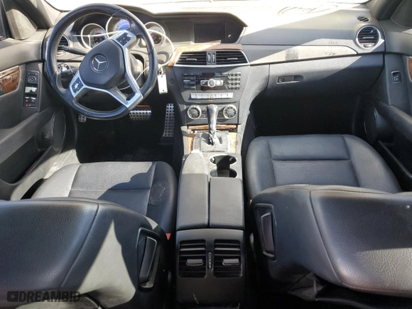 2012 Mercedes-Benz C-Class C 250 Sport with VIN WDDGF4HB8CR212225, listed as a Copart auction lot 88076975 with 124,543 mi miles and Salvage Title. Bid and sale history available at carsss.com. Image 8.
