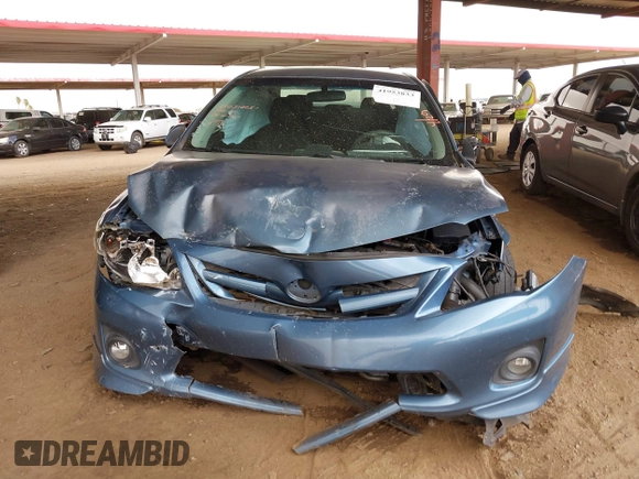 2013 Toyota Corolla L with VIN 5YFBU4EE8DP202976, listed as a IAAI auction lot 41953833 with 180,304 mi miles. Bid and sale history available at carsss.com. Image 11.