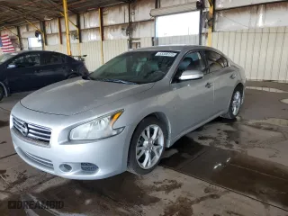 2014 Nissan Maxima 3.5 SV w/Premium Pkg with VIN 1N4AA5AP8EC910467, listed as a Copart auction lot 53306175 with 0 mi miles and Salvage Title. Bid and sale history available at carsss.com. Image 1.