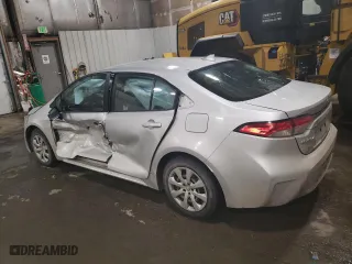 2021 Toyota Corolla LE with VIN 5YFEPMAE4MP240165, listed as a Copart auction lot 83238344 with 67,115 mi miles and Salvage Title. Bid and sale history available at carsss.com. Image 2.