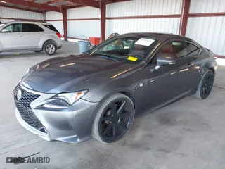 2015 Lexus RC 350 with VIN JTHHE5BC8F5003098, listed as a IAAI auction lot 41712949 with NaN miles. Bid and sale history available at carsss.com. Image 17.