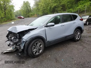 2021 Honda CR-V EX z VIN 5J6RW2H55MA003598, wystawiony jako Copart lot #55895325 z przebiegiem 46 849 mil mil oraz Nie do naprawy • Non repairable. Historia ofert i sprzedaży dostępna na DreamBid. Obrazek 1.