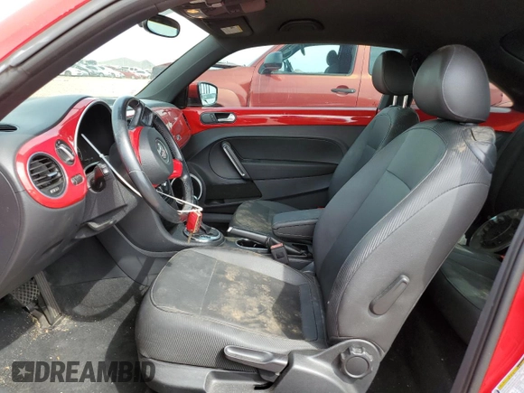 2013 Volkswagen Beetle 2.5L with VIN 3VWJP7AT3DM675021, listed as a Copart auction lot 50808805 with 107,156 mi miles and Salvage Title. Bid and sale history available at DreamBid. Image 7.
