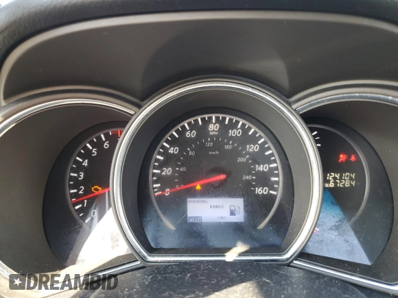 2013 Nissan Murano S with VIN JN8AZ1MU8DW202931, listed as a Copart auction lot 76040234 with 124,104 mi miles and Salvage Title. Bid and sale history available at carsss.com. Image 9.