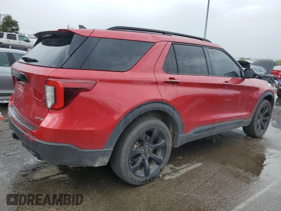 2024 Ford Explorer ST-Line с VIN 1FMSK8KH9RGA83478, выставлен на аукционе Copart как лот 55266735 с пробегом 8 895 миль миль и Списание • Salvage title. История ставок и продаж доступна на DreamBid. Изображение 3.