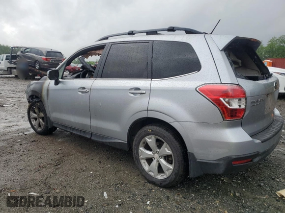 2014 Subaru Forester Touring with VIN JF2SJAPC3EH534700, listed as a Copart auction lot 56940105 with Not provided miles and Salvage title. Bid and sale history available at DreamBid. Image 2.