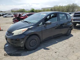 2015 Nissan Note S Plus z VIN 3N1CE2CP0FL409147, wystawiony jako Copart lot #59943215 z przebiegiem 168 747 mil mil oraz Szkoda całkowita • Salvage title. Historia ofert i sprzedaży dostępna na DreamBid. Obrazek 1.