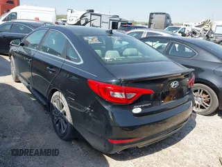 2016 Hyundai Sonata Sport with VIN 5NPE34AF3GH315671, listed as a IAAI auction lot 41729655 with 145,556 mi miles and . Bid and sale history available at DreamBid. Image 3.