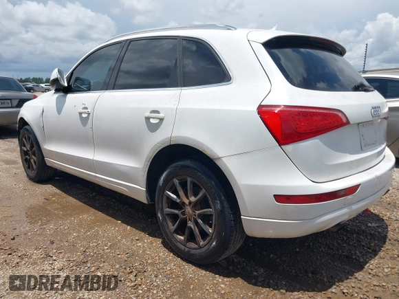 2011 Audi Q5 with VIN WA1CFBFP1BA005856, listed as a IAAI auction lot 42530858 with 162,384 mi miles and . Bid and sale history available at DreamBid. Image 3.