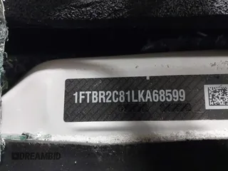 2020 Ford Transit Cargo z VIN 1FTBR2C81LKA68599, wystawiony jako IAAI lot #41381157 z przebiegiem 63 382 mil mil oraz . Historia ofert i sprzedaży dostępna na DreamBid. Obrazek 9.