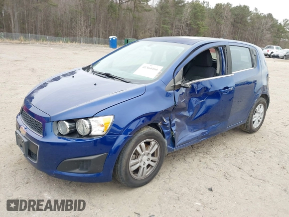 2014 Chevrolet Sonic LT with VIN 1G1JC6SB6E4134503, listed as a IAAI auction lot 41364166 with 124,225 mi miles. Bid and sale history available at carsss.com. Image 17.