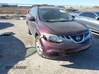 2014 Nissan Murano S with VIN JN8AZ1MW0EW511232, listed as a IAAI auction lot 41848956 with 143,199 mi miles. Bid and sale history available at carsss.com. Image 1.