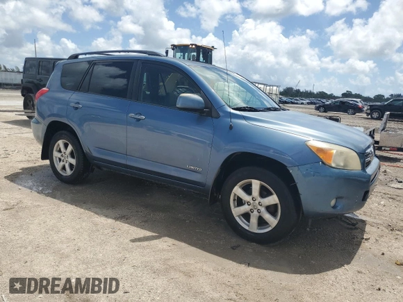 2008 Toyota RAV4 Limited z VIN JTMBD31V085213294, wystawiony jako Copart lot #65047915 z przebiegiem 165 860 mil mil oraz Czysty tytuł • Clean title. Historia ofert i sprzedaży dostępna na DreamBid. Obrazek 4.