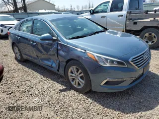 2015 Hyundai Sonata 2.4L SE with VIN 5NPE24AF3FH210890, listed as a Copart auction lot 53144635 with 113,431 mi miles and Salvage Title. Bid and sale history available at carsss.com. Image 4.